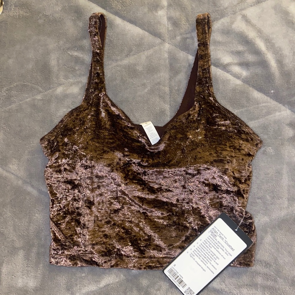 NWT lululemon Align Tank Crushed Velvet - 8